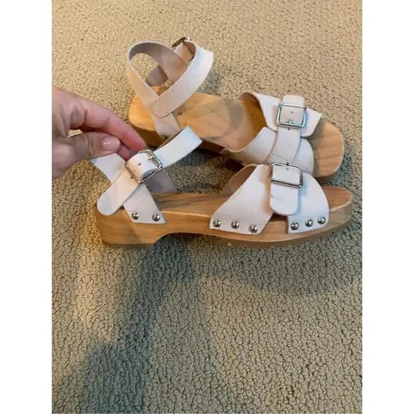 Zara studded leather sandals size 35 - Picture 4 of 5